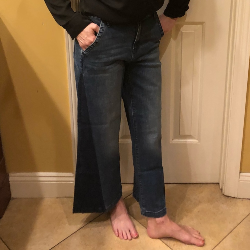 GAP NWT wide leg jean Size 27 and 27L - Picture 2 of 8